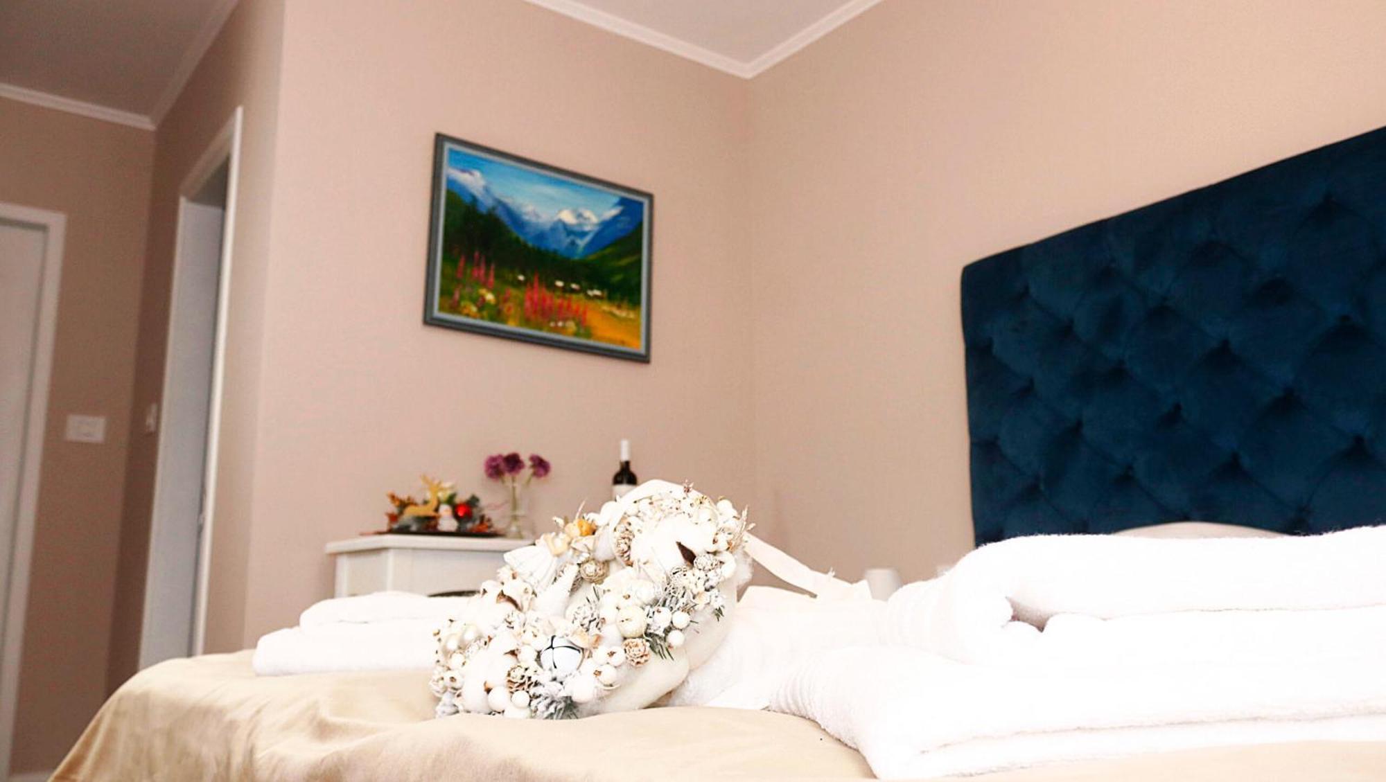 Pensiunea Pink House Runcu Hotel รุนกู ภายนอก รูปภาพ